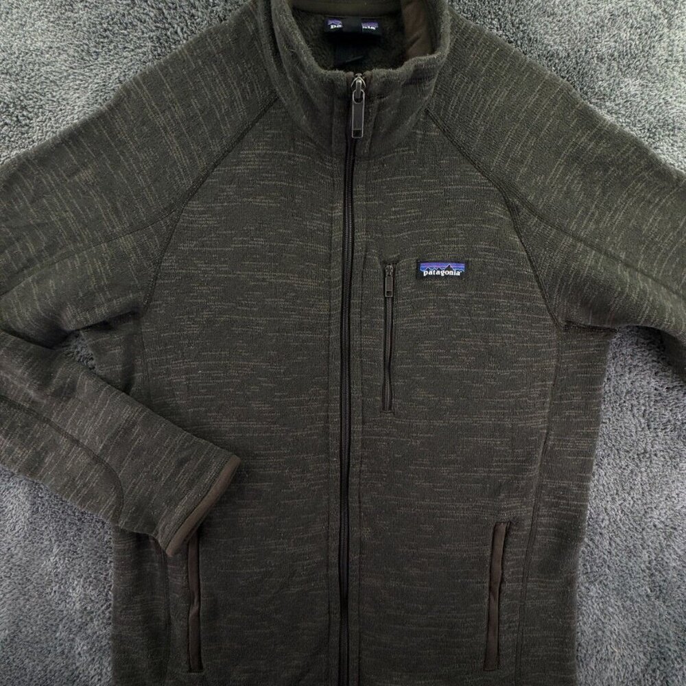 Patagonia Olive Sweater Jacket